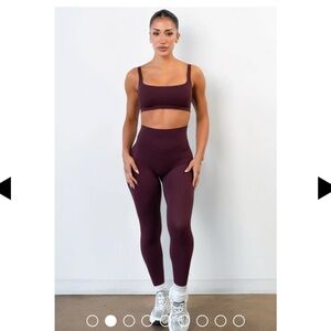 Cloud II Women's Plum High-Rise Leggings